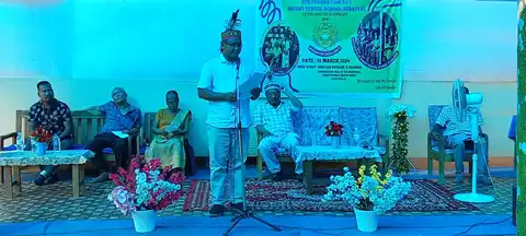 AEA Executive Secretary delivering Welcome Speech on programme