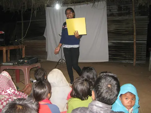 Childreng Bible Club-o skie onenga.