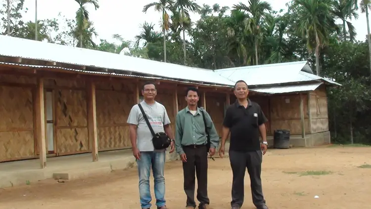 Rev.Puhran Sangma, Rev.Manhseng A. Momin and Bro.Monu I. Sangma was in Debajani Mount Penuel English School